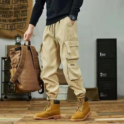 小工廠 束口工作褲 修身款 多口袋 鬆緊帶褲頭 不退色 彈力 可繫皮帶 大尺碼 縮口褲 9316 9314 歷史價格詳細信息