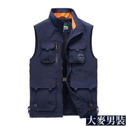 春夏秋季男裝網面裡料多口袋工裝透氣馬甲 男薄款寬鬆戶外運動登山大尺碼立領釣魚無袖拉鍊背心外套  露天市集  全台最大的網 歷史價格詳細信息