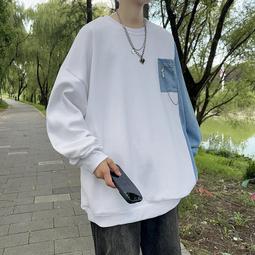 港風藝文夏季短袖t恤男 寬鬆百搭ins潮流男生純棉五分短袖體恤 潮牌個性時尚t恤-MINTS名仕男裝 歷史價格詳細信息