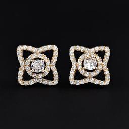 ★超優惠★花瓣手鍊女 鍍18K金A鋯手 歷史價格詳細信息