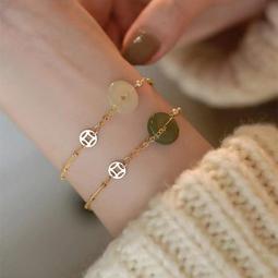 純銅手鍊 男方珠 黃銅手串 銅手鍊 個性低調養銅韓日飾品流行 歷史價格詳細信息