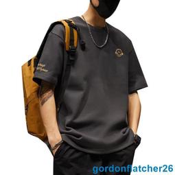 圓領 大尺碼男裝 男生短t 高品質純棉短袖T恤 落肩短袖上衣 厚磅棉t 寬鬆 休閒 XXL8XL 歷史價格詳細信息