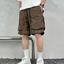 速干工裝短褲男2024夏季新款男士五分休閑褲子胖子加肥寬松大碼潮 歷史價格詳細信息