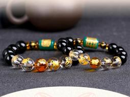 佛珠手串男女皆宜印度小葉紫檀手串08顆滿金星紫檀佛珠男女金星手鏈木質手持 歷史價格詳細信息