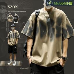 新品男裝t恤印花休閑t恤男時尚街頭男士短袖t恤上衣-正正男裝 歷史價格詳細信息