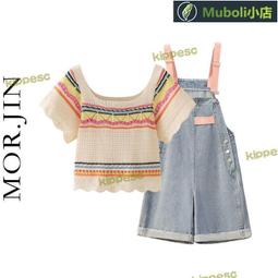 多巴胺穿搭一整套洋氣學生日系polo衫短袖短褲休閑運動套裝女夏季 歷史價格詳細信息