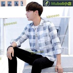 短袖襯 韓版　報紙　男日系個性文藝範　痞帥　炸街　大尺碼五分袖襯 歷史價格詳細信息