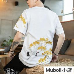 中國風t恤男國潮醒獅ins潮流百搭個性時尚寬松圓領短袖簡約打底衫#皇運 歷史價格詳細信息