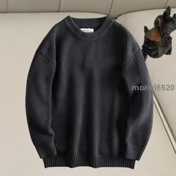 長袖針織衫外時尚潮流高級感素色小外套外套男秋冬寬鬆 歷史價格詳細信息