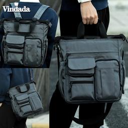 男士商務手提包潮流單肩包豎款大容量托特包韓版公文包簡約電腦包 歷史價格詳細信息