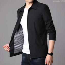 男士外套商務外套立領夾克休閒夾克夾克 夾克外套男春裝春季新款立領男裝上衣男款衣服春秋款-潮男服飾 歷史價格詳細信息