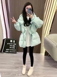羽絨外套 羽絨服外套2023年新款冬季連帽保暖大碼加肥加大夾克437 HB021 歷史價格詳細信息
