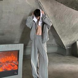 寬鬆運動褲男秋款條紋直筒衛褲春秋休閒褲ny男生美式高街vibe褲 歷史價格詳細信息