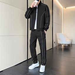 春秋季痞帥套裝白色西服  設計感小眾高級感休閑西裝外套男ins-毛毛男裝 歷史價格詳細信息
