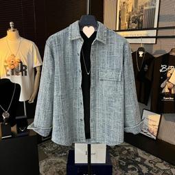 春秋季設計感牛仔庫男士寬松直筒庫新款美式vintage休閑扎染庫子 歷史價格詳細信息