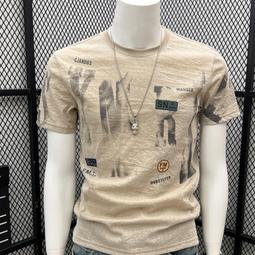 冰絲感短袖t恤男士薄款潮流百搭寬松五分袖T恤衫男款上衣 男上衣 短袖上衣-真男人專賣店 歷史價格詳細信息