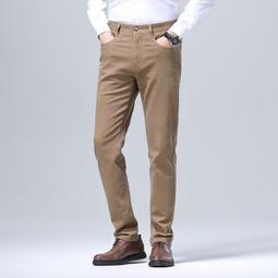 新款男式棉麻休閒褲男士商務亞麻長褲夏季薄款修身直筒男褲子 Y118 歷史價格詳細信息