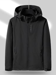 外套男士春秋季新款戶外衝鋒衣夾克潮牌寬鬆休閒情侶款登山服-潮男服飾 歷史價格詳細信息