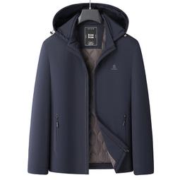 可脫卸變背心秋冬裝加絨加厚外套保暖外套男棉服戶外男女衝鋒衣多口袋工裝棉衣 加厚款防潑水機能禦寒衝鋒衣 保暖防風外套-潮男服飾 歷史價格詳細信息