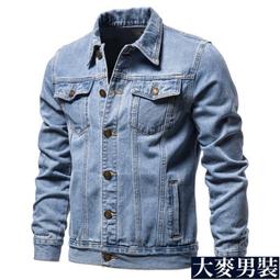 春秋新款牛仔外套男 修身夾克 高端仙鶴刺繡衣夾克 立領外套男 美式復古牛仔外套 帥氣修身外套 高商家推薦天天精選 歷史價格詳細信息