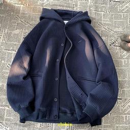 春秋季男士華夫格衛衣運動休閑套裝男秋冬季新款運動服兩件套長袖-潮流好物 歷史價格詳細信息