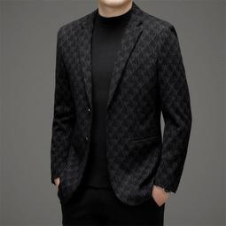 男兩粒單排扣西服上衣平駁領青春流行2023秋季無開衩標準潮長袖 XYXP19868超夯 正品 活動 歷史價格詳細信息