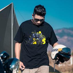 夏季新款休閒男裝寬鬆T桖圓領男士T恤加肥加大碼短袖男士半袖男性衣服上衣T恤男裝休閒服裝-正正男裝 歷史價格詳細信息