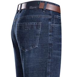 新款2024潮流彈力牛仔褲男直筒寬松休閑褲子大碼耐磨透氣休閑褲男 歷史價格詳細信息