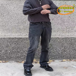 水泥灰牛仔微喇褲女2024年早春新款設計感高腰排扣開叉皮牌喇叭褲 歷史價格詳細信息