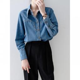 2024春夏新款復古牛仔褲女寬鬆顯瘦燙鑽長款高腰直筒褲 歷史價格詳細信息