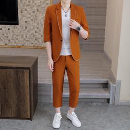 中山裝 套裝 男士 青年修身中式演出服 婚禮宴會 中華立領 西裝禮服 唐裝 歷史價格詳細信息