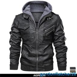 【100kg可穿】男士皮yi外tao 加絨加厚騎士外tao 大尺碼騎士皮yi夾克外tao 男防風外tao 機車外tao 歷史價格詳細信息