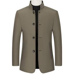 男士外套商務外套立領夾克休閒夾克夾克7折 夾克外套男春裝春季新款立領男裝上衣男款衣服春秋款天天精選 歷史價格詳細信息