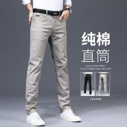 新款男式棉麻休閒褲男士商務亞麻長褲夏季薄款修身直筒男褲子 Y118 歷史價格詳細信息