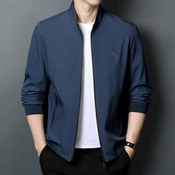 男士外套商務外套立領夾克休閒夾克夾克7折 夾克外套男春裝春季新款立領男裝上衣男款衣服春秋款天天精選 歷史價格詳細信息