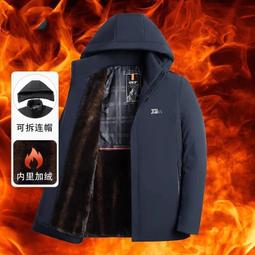 棉服棉衣男外穿冬季加絨加厚爸爸冬裝新款老年人保暖棉服爺爺棉襖 歷史價格詳細信息
