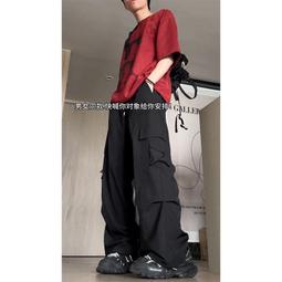 夏季薄款軟糯垂感窄版闊腿褲女鬆緊高腰顯瘦加長拖地直筒西裝褲子 歷史價格詳細信息