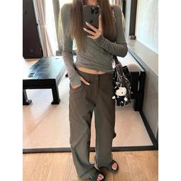 寬鬆顯瘦時髦洋氣錐形褲2024年夏款長款高腰修身時尚牛仔褲休閒褲 歷史價格詳細信息