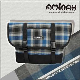 潮牌AMINAH~【am-0135】 隨身系列 紅綠格子紋  輕便小物 ~ 袋中袋 / 包中包 歷史價格詳細信息