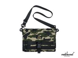 Matchwood Sacoche 斜背機能小包 黑軍綠款 街頭硬派軍事工裝 NIGO風格可參考 官方賣場 歷史價格詳細信息