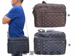 OVER-LAND 肩側包中容量二層主袋+外袋共五層防水尼龍布+皮革材質中性肩背斜側 歷史價格詳細信息