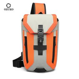 潮牌男挎包單肩包牛津布質感防水斜挎包簡約圓筒包學生運動郵 歷史價格詳細信息