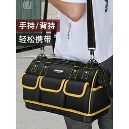 綸綸 專業五金用品 軍綠色加厚防水帆布工具包 （速出貨）15-17-19-21吋大號電工維修多功能斜包工具袋單肩包帆布包 歷史價格詳細信息