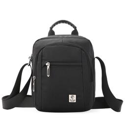 戶外休閒單肩防水斜背包 時尚潮流牛津布胸包 外置耳機孔多功能運動旅行雙層收納包 韓版大容量登山露營出遊小包腰包 單肩包 歷史價格詳細信息