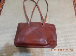 The Bridge vintage 古著 咖啡色皮革側背包(二手 傷) 歷史價格詳細信息