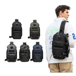 OZUKO 多功能運動背包 免運費 肩背包 腰包 單肩包 胸包 戰術背包 男包 後背包 魔法巷 歷史價格詳細信息