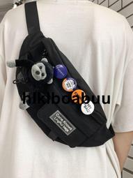 斜挎包男士胸包潮牌運動學生小揹包女休閒日系潮流單肩包斜肩包男 歷史價格詳細信息