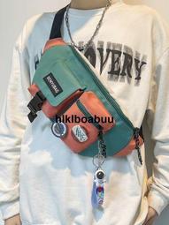 百搭斜挎包男士潮牌ins網紅工裝風日系男包大容量休閑單肩郵差包 歷史價格詳細信息