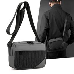 小巧尼龍 橫 式兩用手提包（灰）BERNIS 歷史價格詳細信息