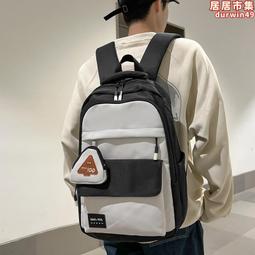 書包雙肩包高顏值休閒簡約韓版ins清新尼龍大容量初高中學生背包 歷史價格詳細信息
